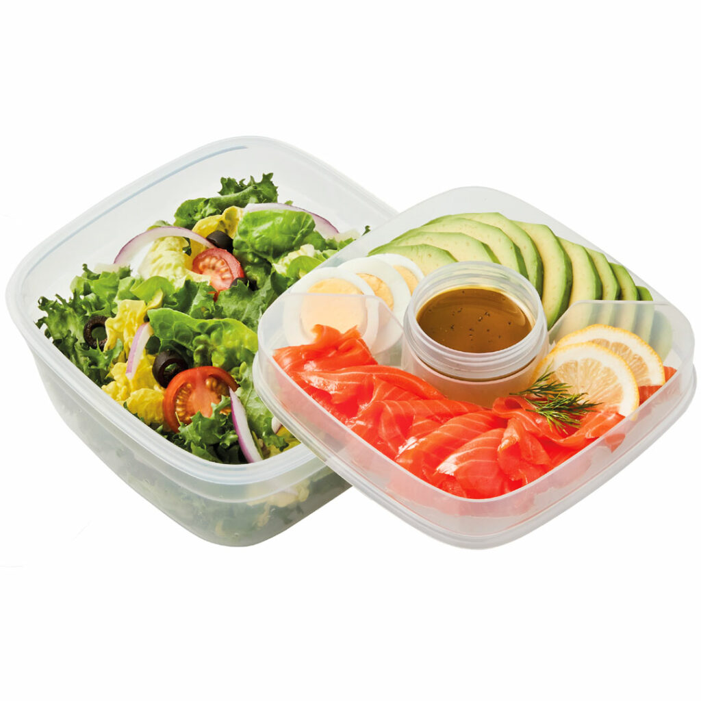 Lock&Lock Salade lunchbox met tray Saladebox 1,6 liter