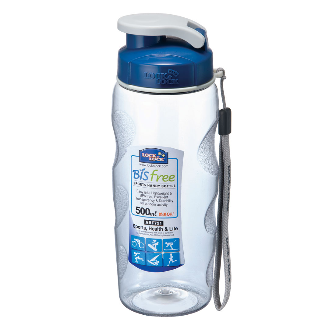 Kan niet procent bemanning Waterfles van Luxe Tritan 500ml | Lekvrij | BPA-vrij | Lock&Lock