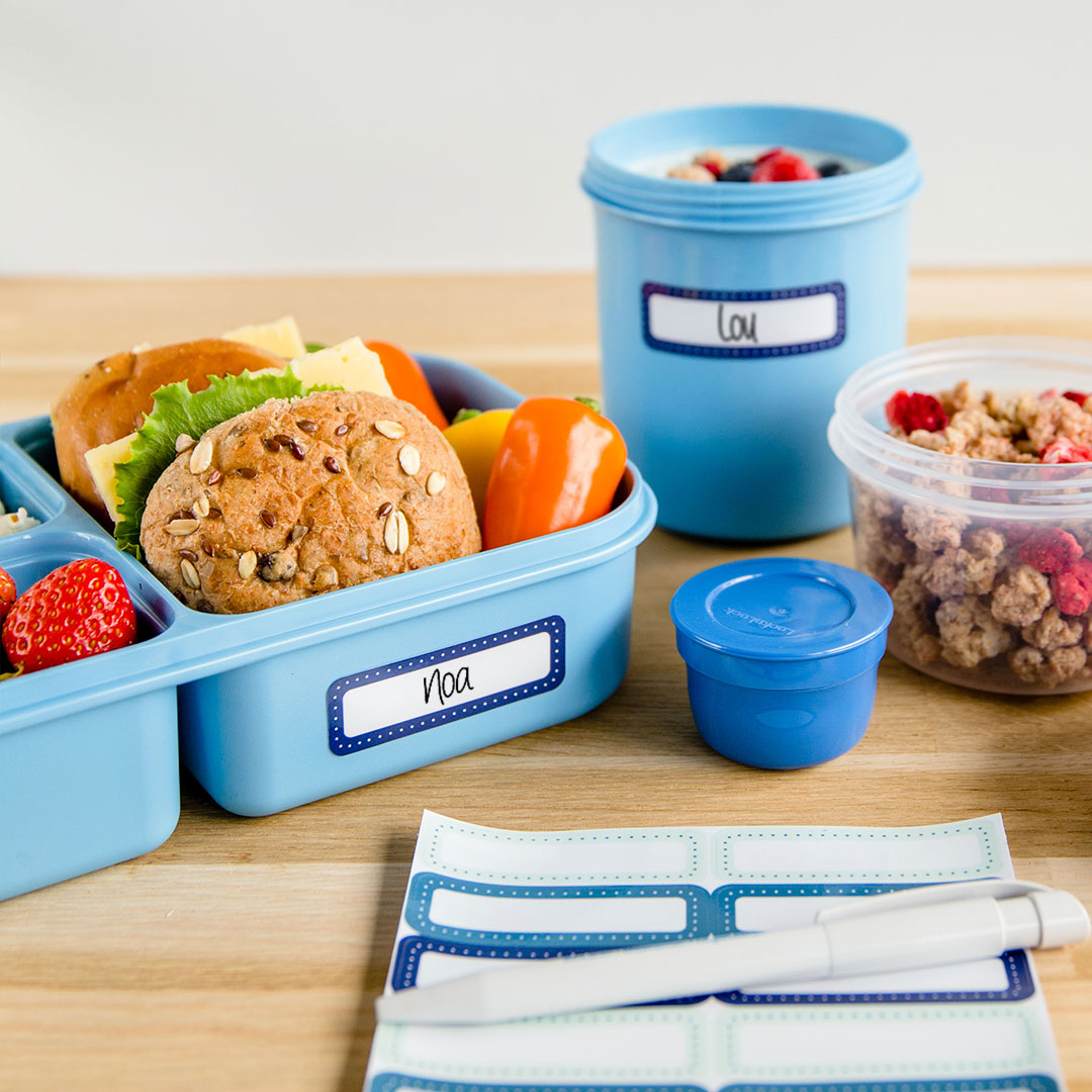 Lunchboxen blauw