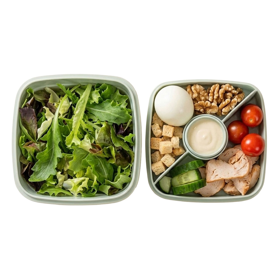 Salade lunchbox groen