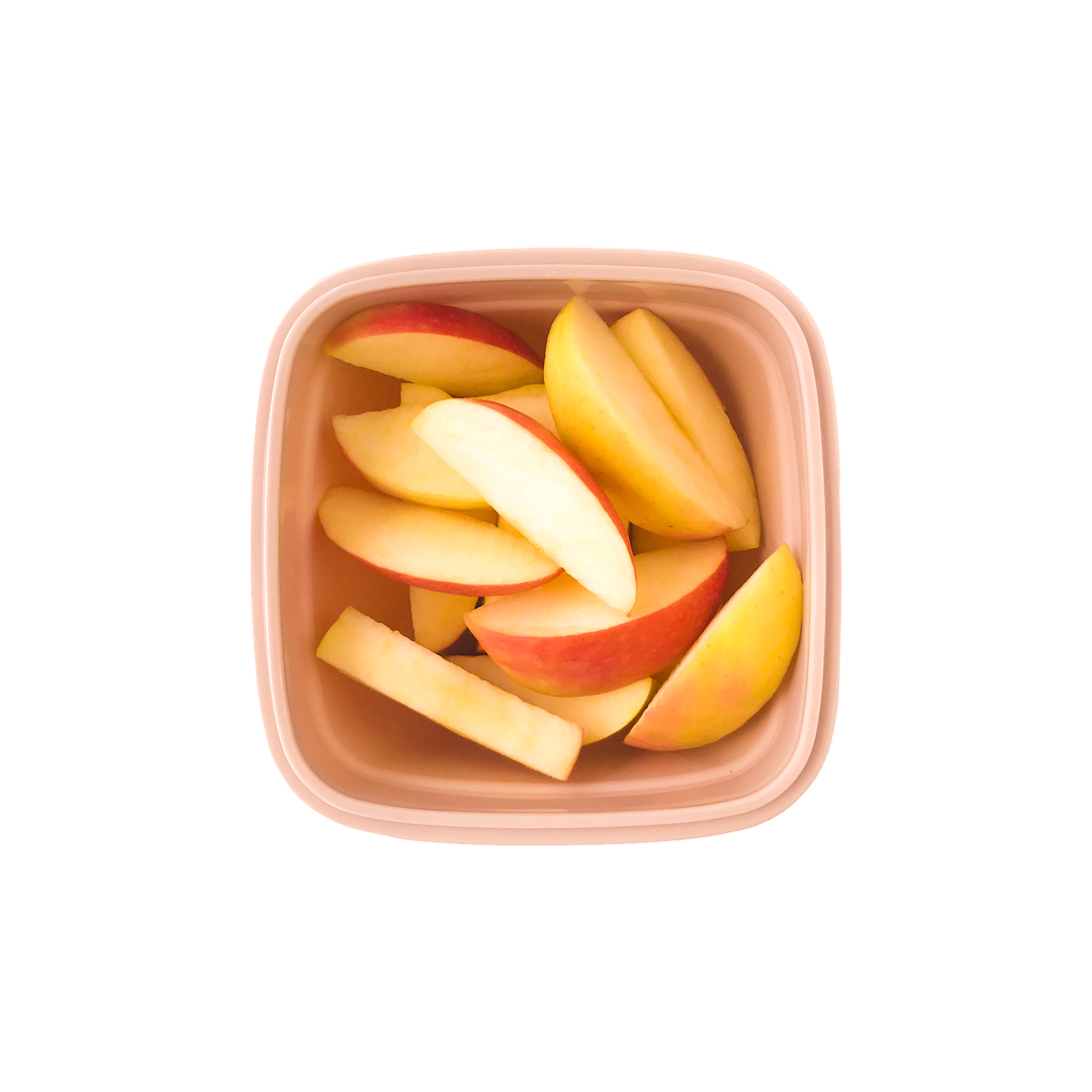 Stapelbare vershoudbakjes set 3-delig 520ml roze