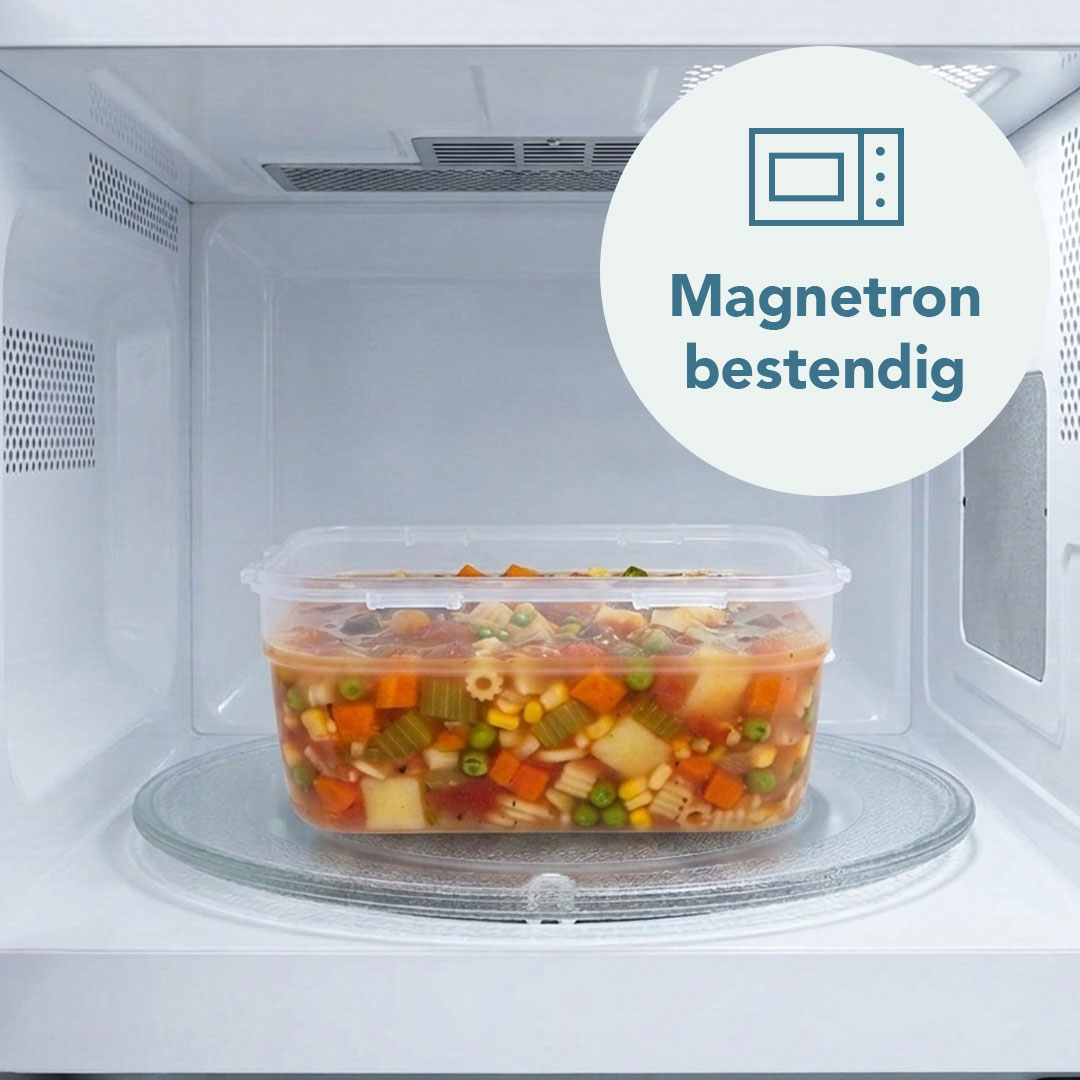 Stapelbaar vershoudbakje 1,8 liter