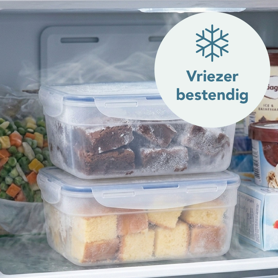 Stapelbaar vershoudbakje 3000 ml