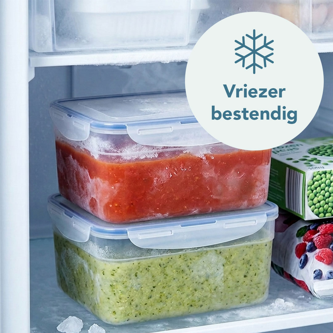 Stapelbaar vershoudbakje 4.4 liter