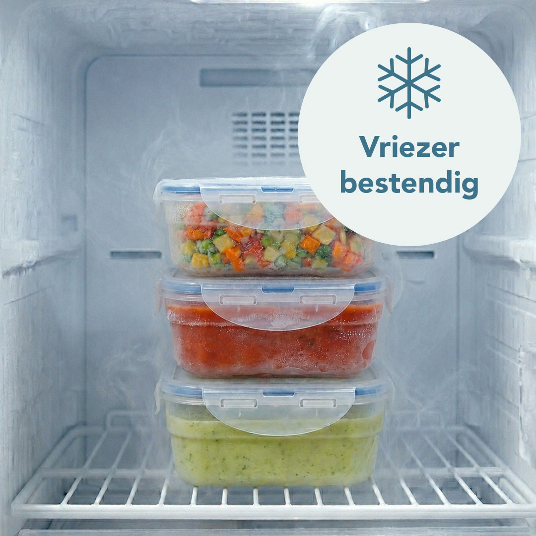 Stapelbaar vershoudbakje 550 ml
