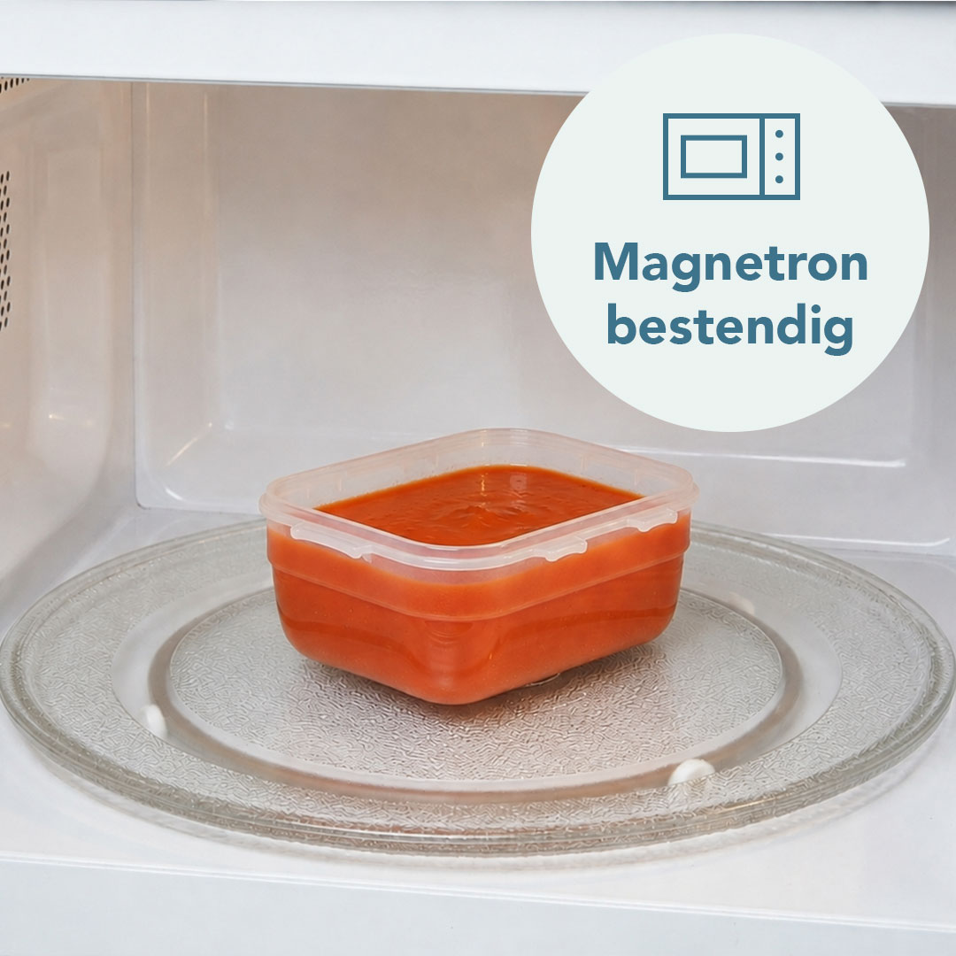 Stapelbaar vershoudbakje 550 ml