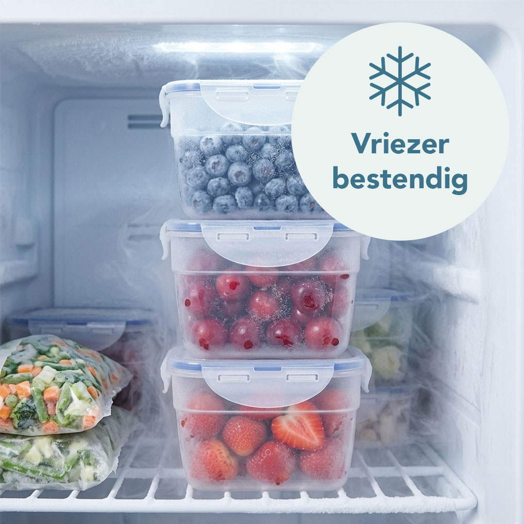 Stapelbaar vershoudbakje 800 ml