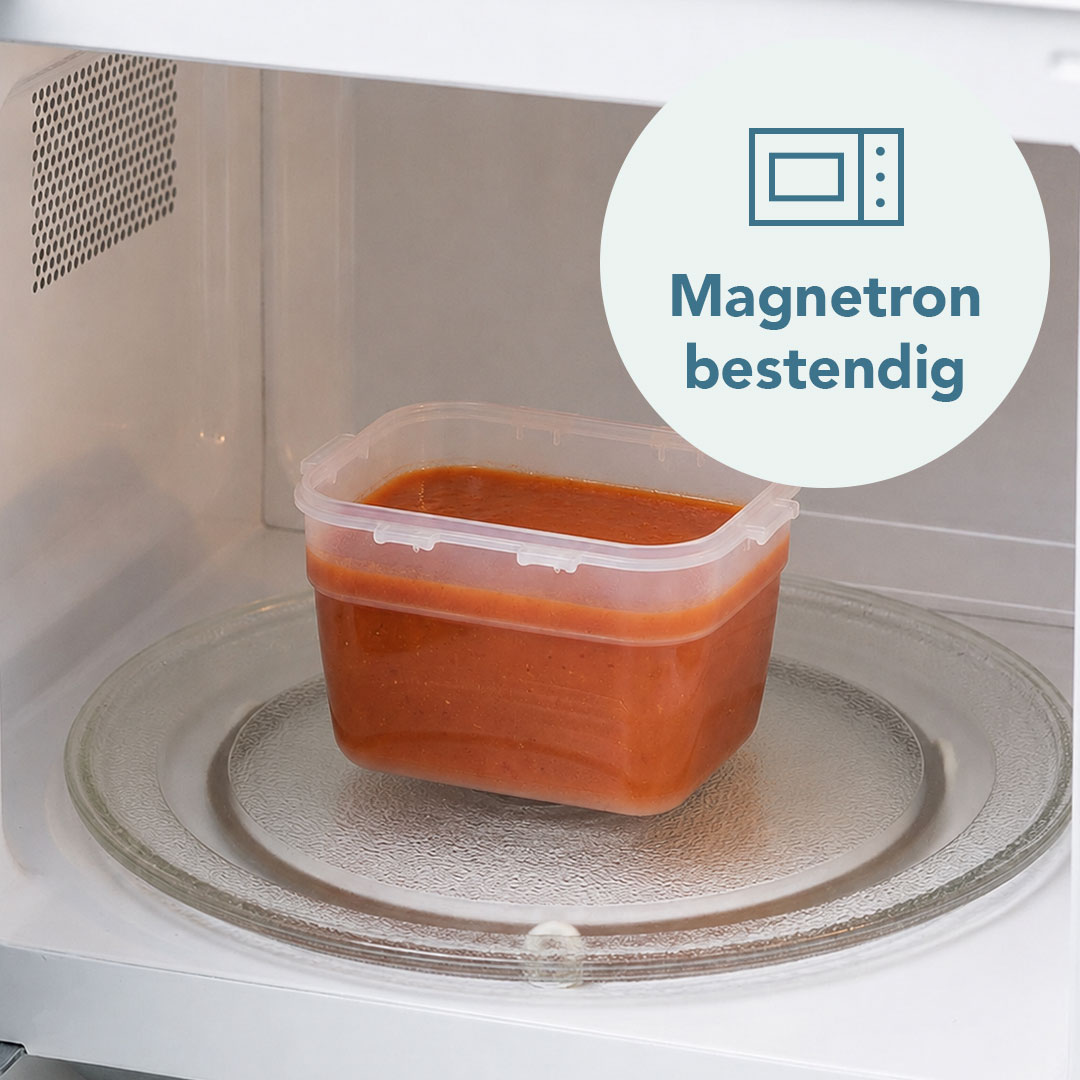 Stapelbaar vershoudbakje 800 ml