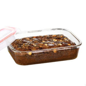 Glazen ovenschaal met deksel 1600 ml