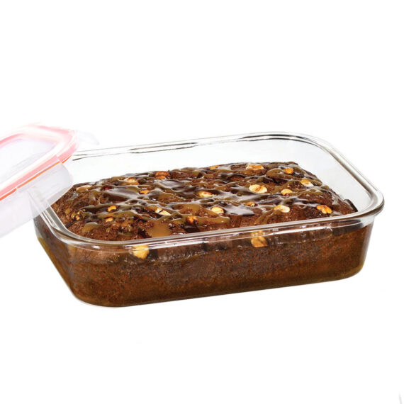 Glazen ovenschaal met deksel 1600 ml