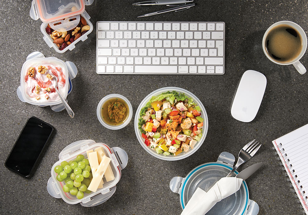 Goede 5 tips voor een lekkere en gezonde lunch op het werk! | Lock&Lock ZT-57