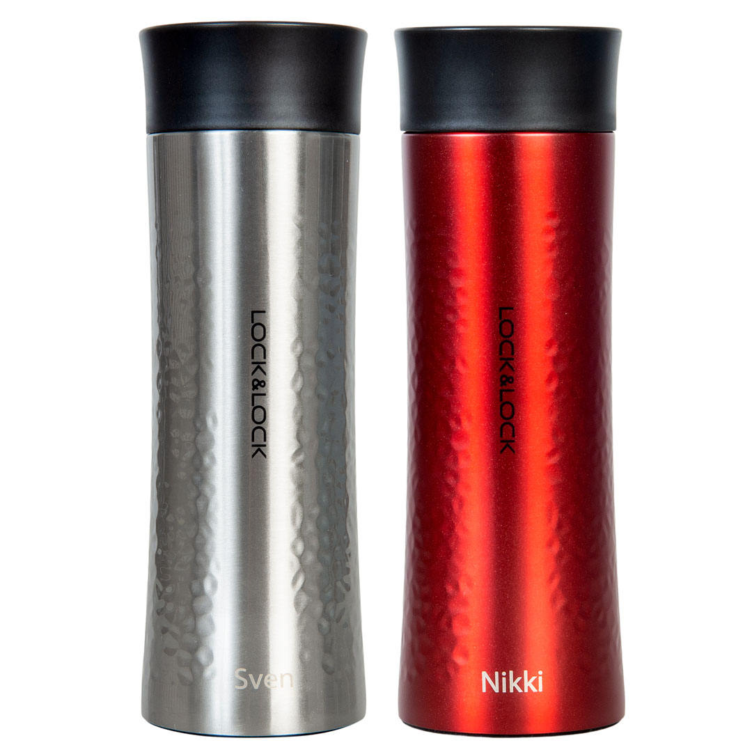 diamond thermosflessen met gravering