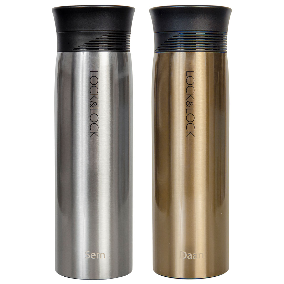 Line Tumbler HOT&COOL thermosfles 400 ml met gravering - Afbeelding 2