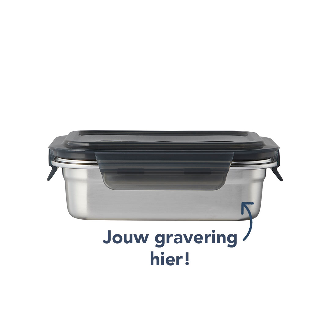 RVS-vershoudbakje-600ml-gravering RVS-vershoudbakje-600ml-gravering