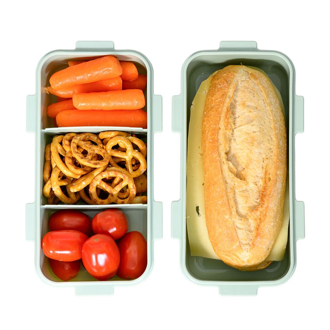 Kleine lunchboxen set groen