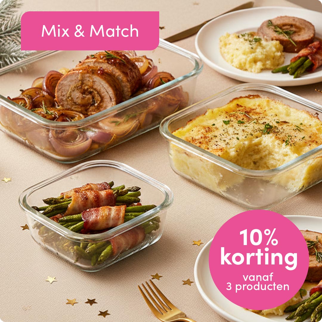 Ovenschalen met deksel