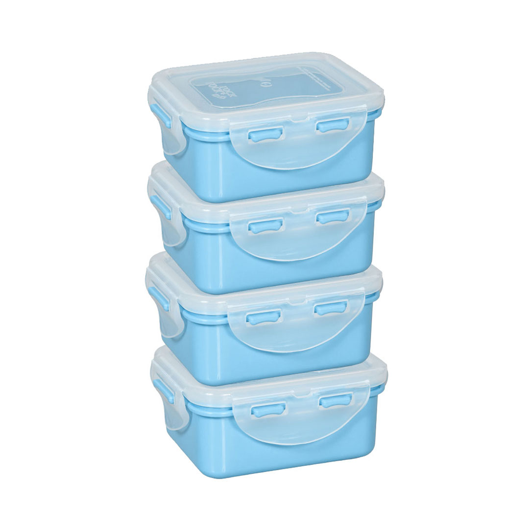 Snackdoosjes pastelblauw