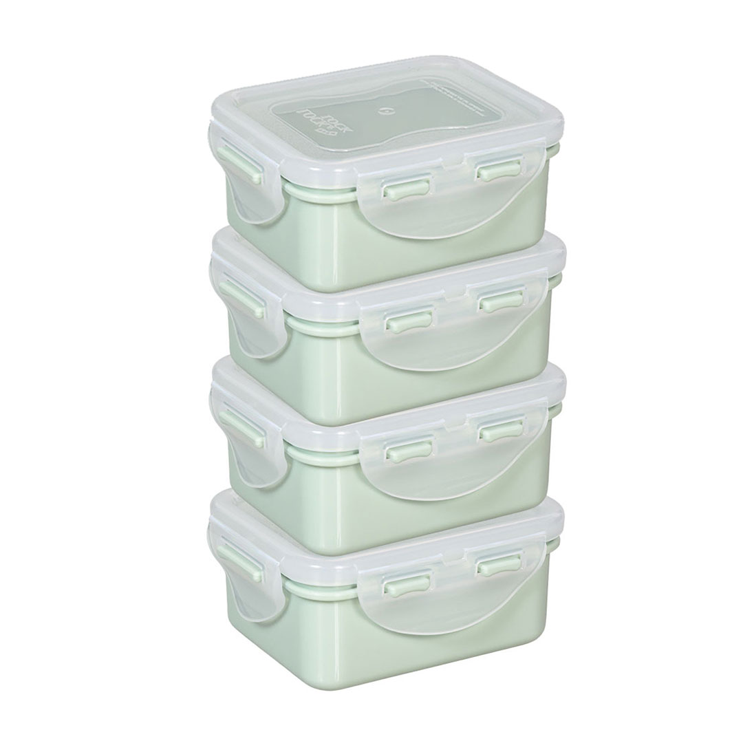 Snackdoosjes pastelgroen