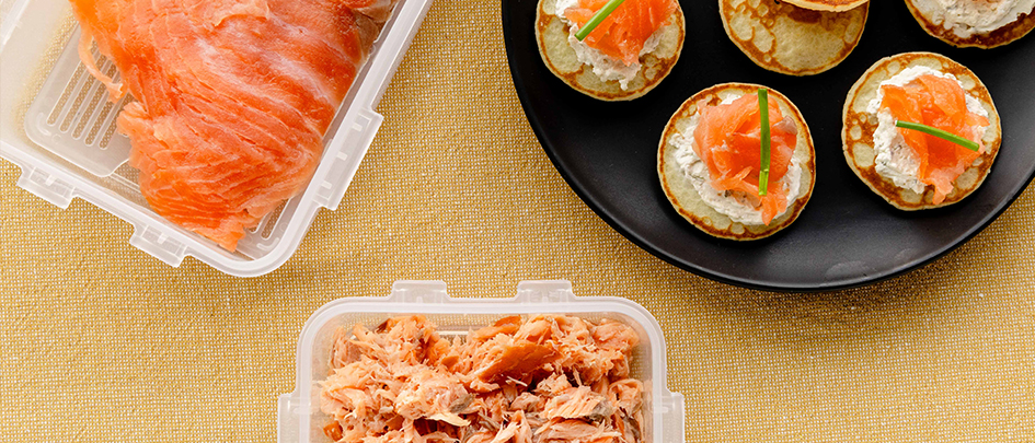 Zalm bewaren