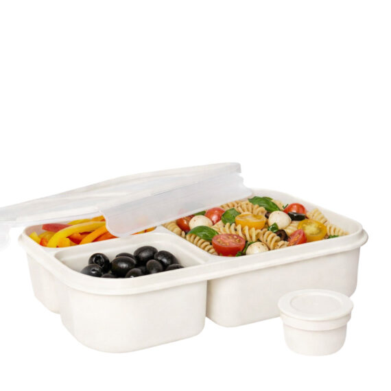 Lunchbox 980 ml wit