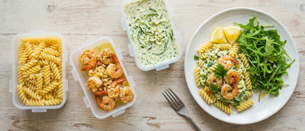 Meal prep recept pasta