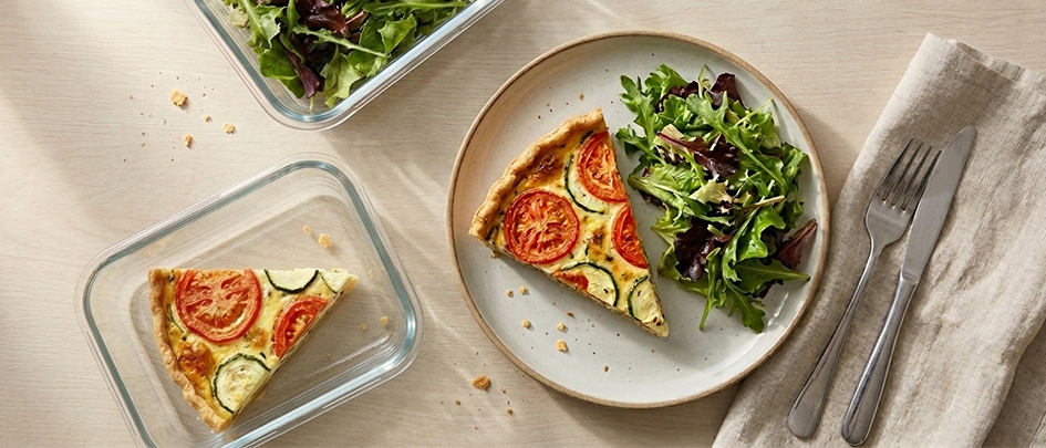 Meal prep recept quiche
