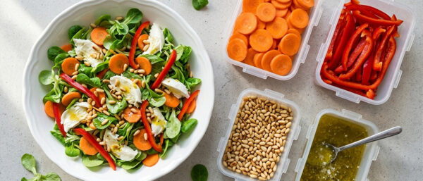 Meal prep recept salade