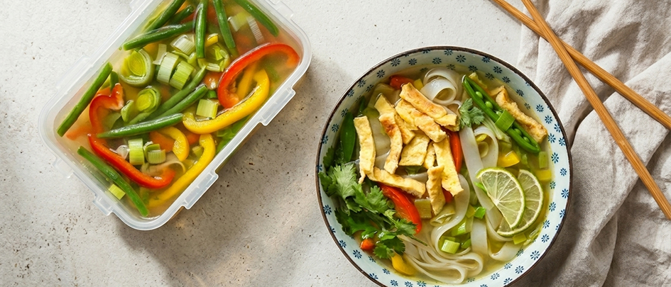 Meal prep recept Noodlesoep