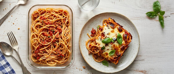 Meal prep recept pasta al forno