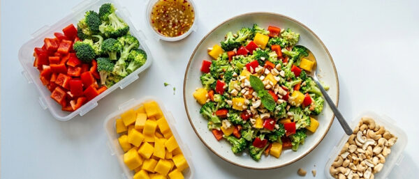 Meal prep recept thaise broccoli salade