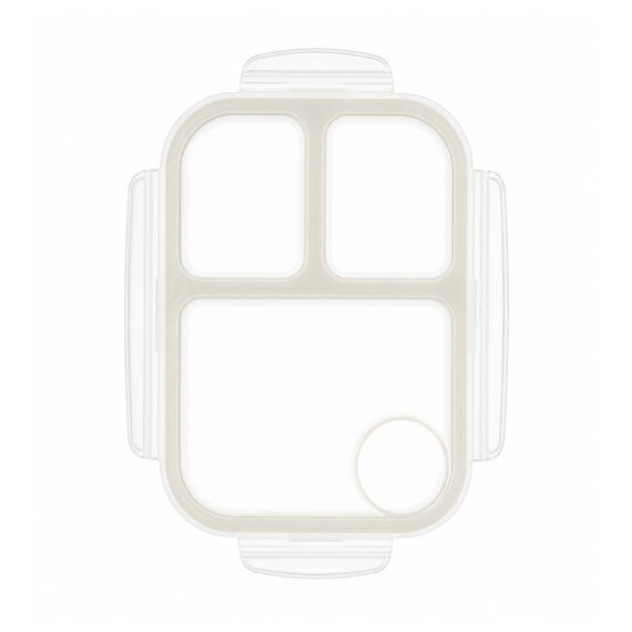 Deksel lunchbox 1,5 liter - Wit