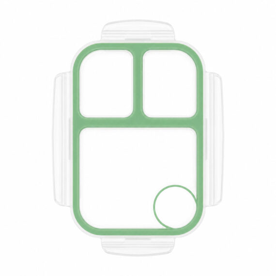 Deksel lunchbox 1,5 liter - Groen