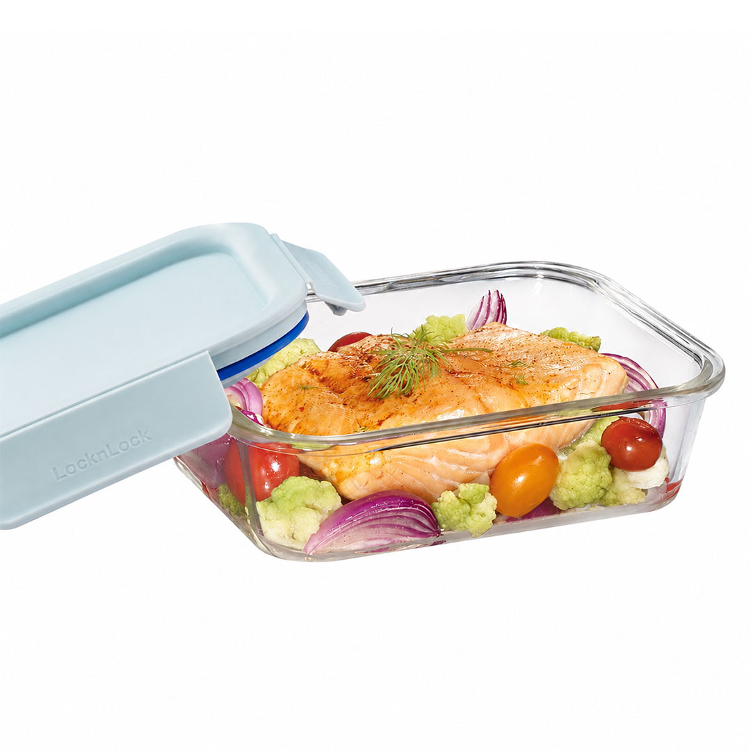 Glazen vershoudbakje 1 liter