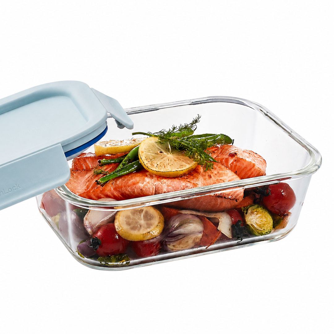 Glazen vershoudbakje 2 liter