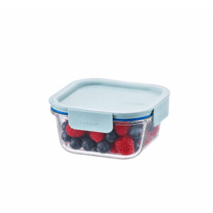 Glazen vershoudbakje 500 ml - vierkant