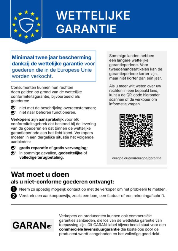 Wettelijke garantie
